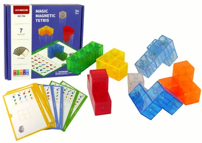 Produktbild von Magischer Magnetwürfel, 7-teilig