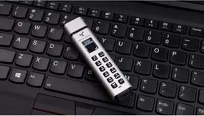 Produktbild von Origin Storage Sentry K350 Fips Secure Usb 3.1 Keypad Flash Drive 256-Bit Aes 6 (Sk350-064-Fe)