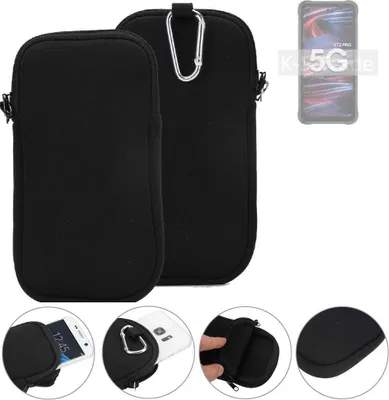 Produktbild von K-S-Trade Neopren-Hülle Handyhülle kompatibel mit UMIDIGI Bison GT2 Pro 5G Schutzhülle Neoprenhülle Sleeve Schutz-Hülle Gürtel Tasche Case