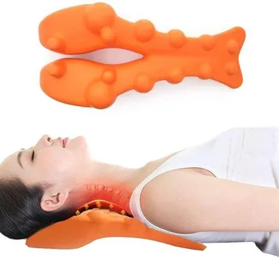 Productafbeelding van Massageapparaat voor nek- en schouderklachten, met acupunctuurpunten, eenvoudig thuis te gebruiken.