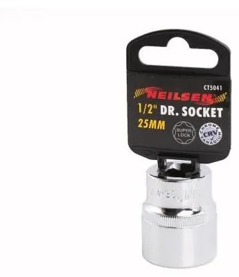 Produktbild von 25 mm - Stecknuss Chrom-Vanadium Super Lock für 1/2"-Antrieb - Neilsen Tools