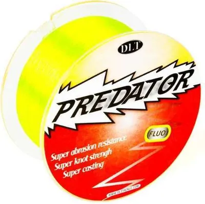 Produktbild von DLT Predator Fluo - Nylon Angelschnur - 0,18mm - 500m