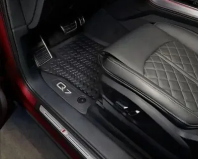 Produktbild von Original Audi Q7 2016-2026 Allwettermatten Gummifußmatten vorne