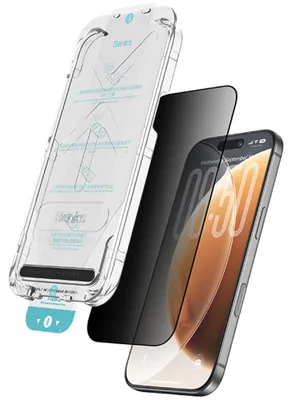 Produktbild von Panzerglas für iPhone 18 Pro Max, Benks OmniWarrior Anti-Drop Privacy