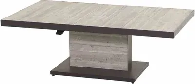 Produktbild von Siena Garden Lifttisch Bellani 140x85 cm Aluminium Keramik grau J04067 Loungetisch