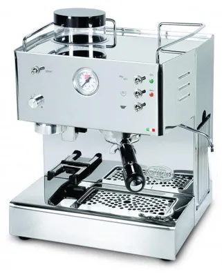Obrázok produktu pre Quick Mill Pegaso, Espresso kávovar, Kávové zrná, Vstavaný mlynček, 1200 W, Nerezová oceľ