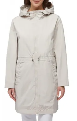 Produktbild von Geox Women's W BULMYA Long Parka Jacket, Moonbeam, 48