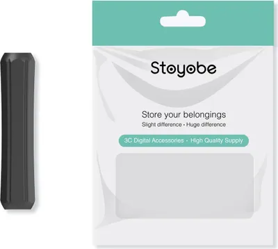 Obrázok produktu pre Stoyobe Silikónový Držiak Silikónový Držiak Pre Apple Pencil 1 / Apple Pencil 2 / Huawei M-Pencil Black