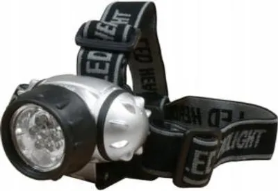 Obrázok produktu pre Čelovka na hlavu, turistická, dielenská, vonkajšia, 7 LED