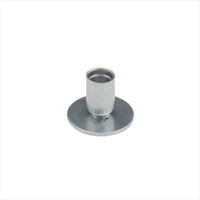 Produktbild von 1x Kerzenhalter Kerzenständer Silbern Tafelkerzen Stabkerzen Hochzeit Deko 2864