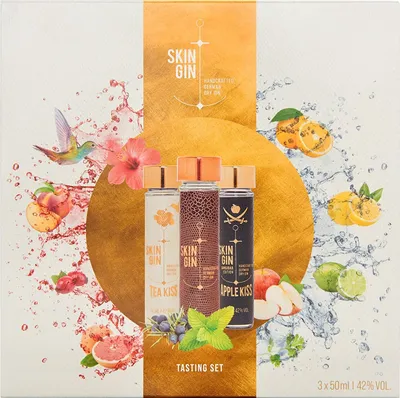 Produktbild von Skin Gin Tasting Set // 3 x 50ml 42%