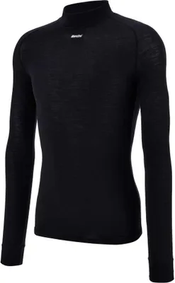Produktbild von SANTINI Langarm Fahrrad-Shirt - LANA - Schwarz XL-2XL
