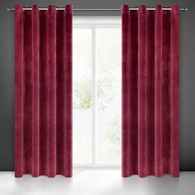 Produktbild von Eurofirany 315105, Durchscheinend, Burgund, Einfarbig, Polyester, Öse, 290 g/m²