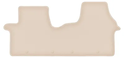 Produktbild von DURBAN Beige Velours-Fahrerfußmatte für Fiat Talento komplett (2016-)