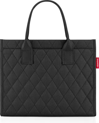 Immagine prodotto di reisenthel daily shopper, Einkaufstasche, Tasche, rhombus Black, 14 L, DN7059