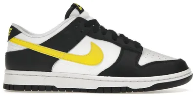 Produktbild von Nike Dunk Low Black Opti Yellow - EU 48.5