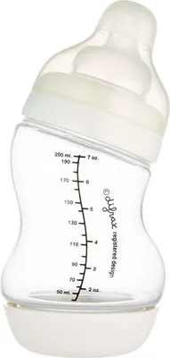 Produktbild von Canpol CANPOL BABIES platus S formos buteliukas Anti-Colic PP 200 ml, 24/201