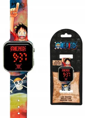 Zdjęcie produktu dla Cyfrowy Zegarek LED dziecięcy dla dziecka nastolatka One Piece OnePiece / OP00006