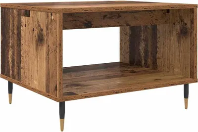 Zdjęcie produktu dla vidaXL Stolik kawowy stare drewno 60 x 50 x 40 cm materiał drewnopochodny