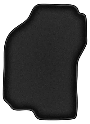 Image de Tapis conducteur en moquette pour Fiat Bravo 1995-2001 (à hayon) – 1 pièce, noir, sur mesure – Wielganizator DURBAN