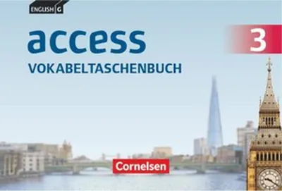 Obrázek produktu pro English G Access 03: 7. Schuljahr. Vokabeltaschenbuch
