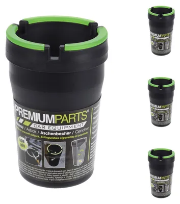 Windaschenbecher Sturmaschenbecher mit Neon Deckel Autoaschenbecher