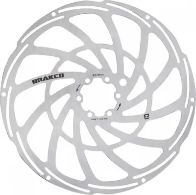 Immagine prodotto di Disco freno Brakco E-bike argento 203 mm argento 203 mm