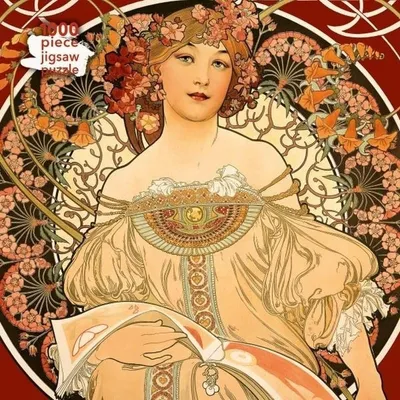 Produktbild von Adult Jigsaw Puzzle Alphonse Mucha: Reverie