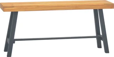 Immagine prodotto di The Living Store panca 110 cm in legno massiccio teak