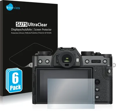 Produktbild von 6x Für X-T30 / X-T30 ll Schutzfolie Savvies Displayschutz Display Schutz Folie Klar Transparent