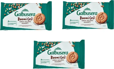Produktbild von 3x Galbusera Buoni così Kekse zu den 4 Getreidearten snack 300g