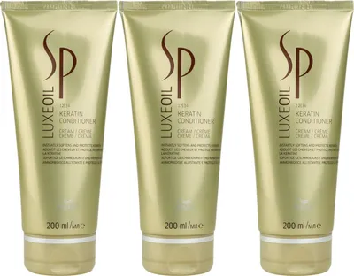 Produktbild von Wella SP Luxe Oil Keratin 3 x 200 ml Conditioner Set