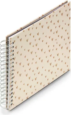 Image de Hama Album à spirales Lovely Beige 28x24 cm 50 pages blanches