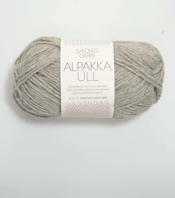 Produktbild von Alpakka Ull col. 1042 grey mottled ca. 100 m 50 g