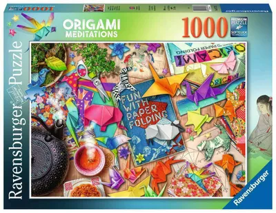 Obrázek produktu pro Puzzle 1000el Origami meditace 167753 RAVENSBURGER