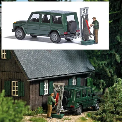 Produktbild von Busch 7959 - 1/87 / H0 Action-Set: Jagdende - Neu
