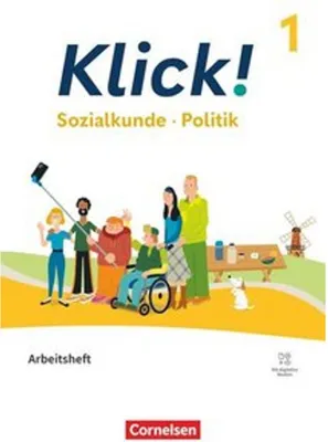 Produktbild von Klick! Band 1: 5./6. Schuljahr - Sozialkunde, Politik - Fachhefte für alle Bundesländer - Ausgabe ab 2024 - Arbeitsheft mit digitalen Medien