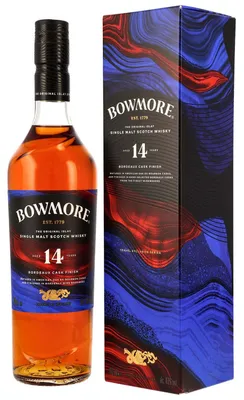 Produktbild von Bowmore 14 Jahre - Bordeaux Cask Finish - Travel Retail Exclusive - Islay Single Malt Scotch Whisky