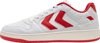 Produktbild von Hummel St. Power Play RT Freizeitschuhe Sneaker Schuhe weiß/rot 219666-9134, Schuhgröße:41 EU
