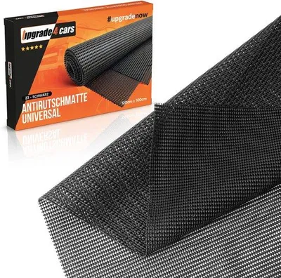 Immagine prodotto di Tappetino antiscivolo nero 120x100 cm, tagliabile, in morbida schiuma