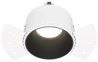 Immagine prodotto di Luce da incasso, nera, attacco GU10, diametro 14 cm