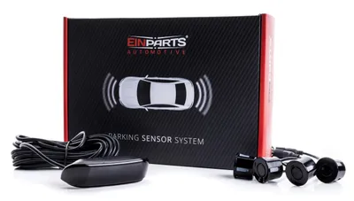 Productafbeelding van EINPARTS EPP5400N, zwart. Achteruitrijassistent met 4 sensoren, frequentie 40 kHz