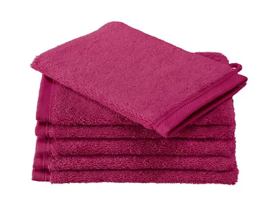Produktbild von waschlappen Contessa16 x 22 cm violett 6 Stück
