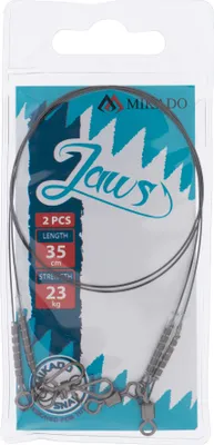 Obrázok produktu pre Mikado Jaws Light Titanium Leader 35cm/10kg