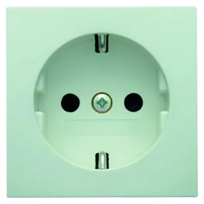 Produktbild von Berker Zentralstück für SCHUKO-Steckdosen 47238989/41238989, S.1/B.x, polarweiß, glänzend, 1 Stk.