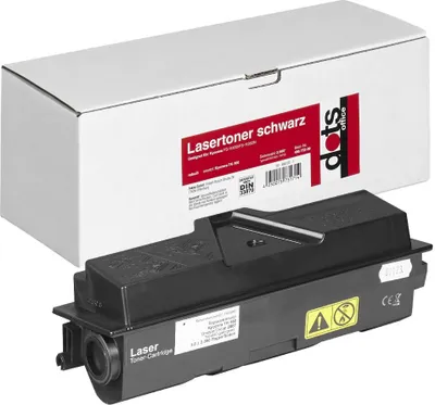 Produktbild von dots  schwarz Toner kompatibel zu Kyocera TK-160