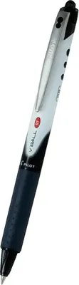 Obrázek produktu pro Pilot V-Ball RT 05, Zacvakávací propiska s klipem, Černá, Bílá, Černá, 0,5 mm, 0,25 mm, Pokuta