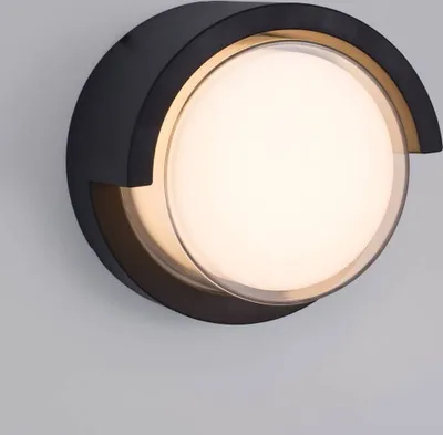 Obrázek produktu pro Nova Luce MAX LED nástěnné světlo šedé 12W IP65 teplá bílá 16x10cm 9026002
