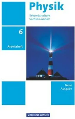 Obrázek produktu pro Physik 6. Schuljahr. Arbeitsheft. Sekundarschule Sachsen-Anhalt