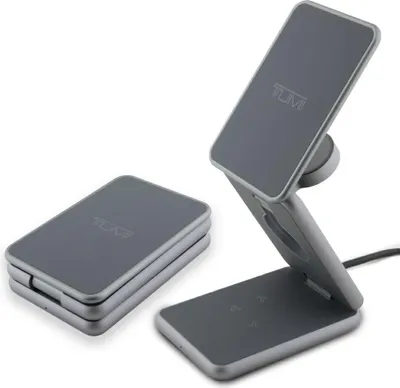 Image de Tumi Foldable 3W1 Inductive Charger 15W + Cover Grey